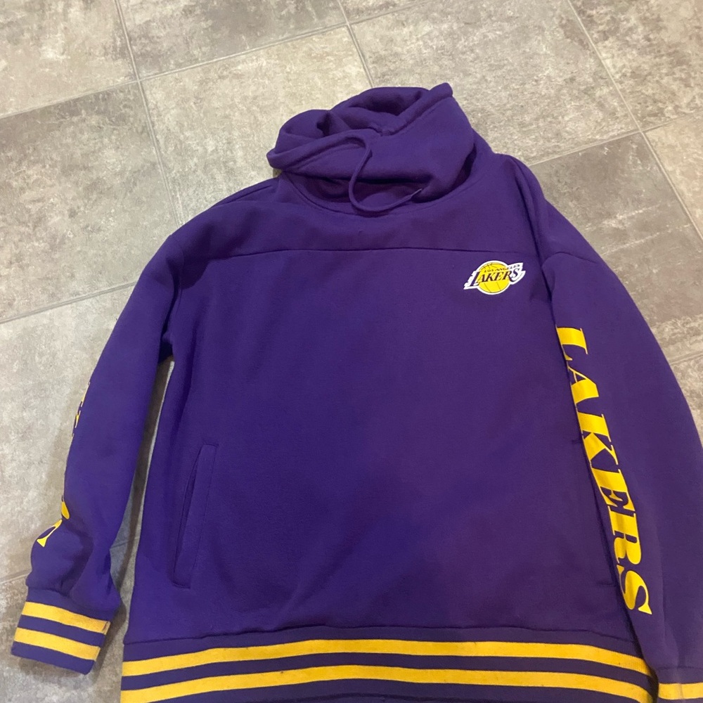 NBA Purple and Yellow Lakers Hoodie
